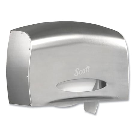 Scott Pro Coreless Jumbo Roll Tissue Dispenser, EZ Load, Stainless Steel 9601
